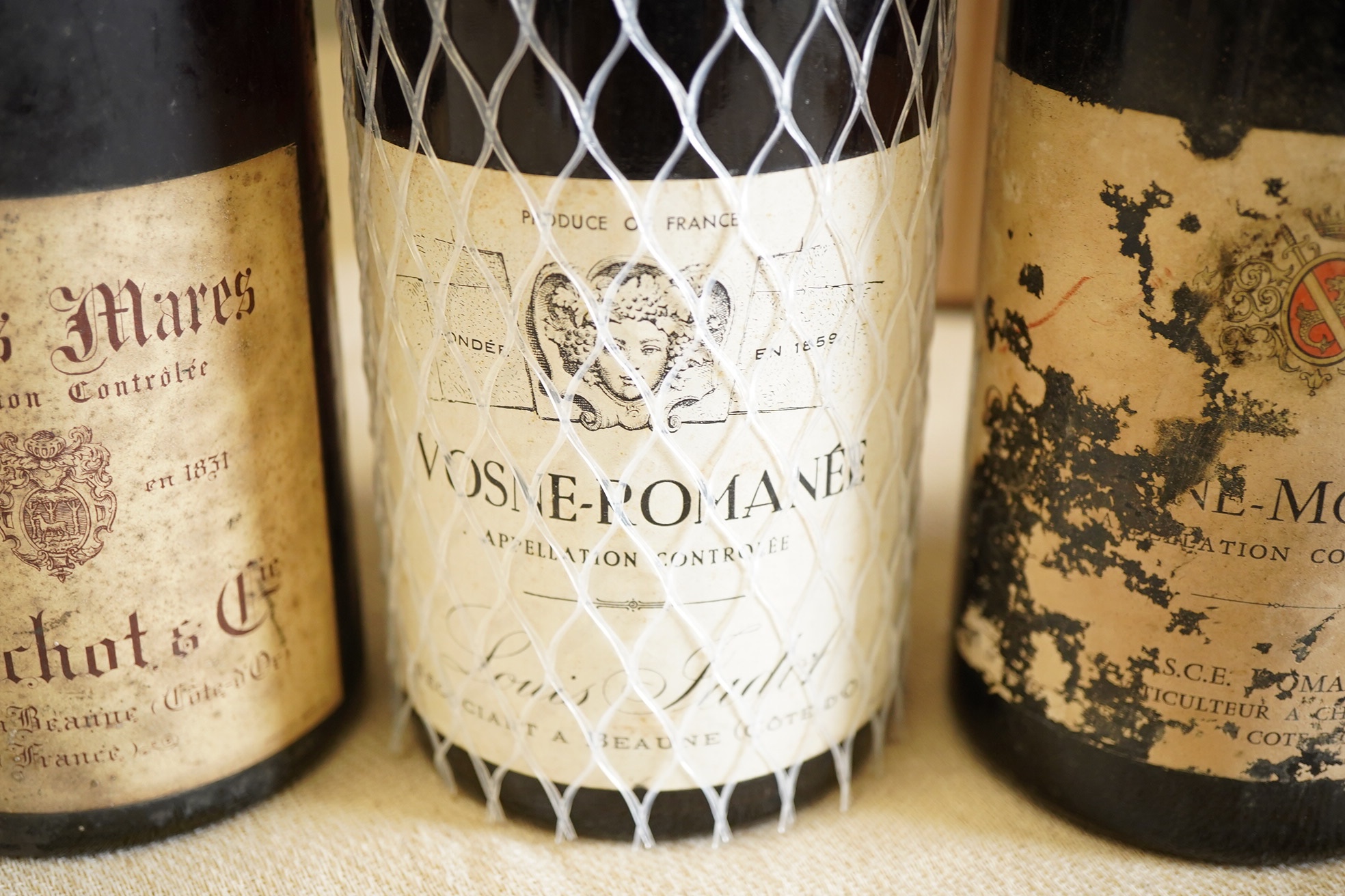 A mixed parcel of Burgundy red wine